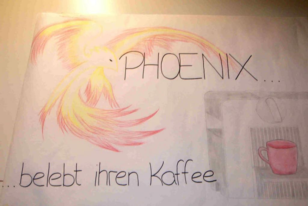 Die Phoenix-Kaffeemaschine verspricht müden Geistern ein reanimierendes Getränk 