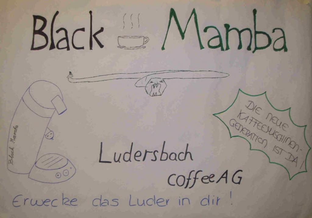Black Mamba macht Kaffeetrinkerinnen zu Ludern - ein spannendes Verkaufsargument!?
