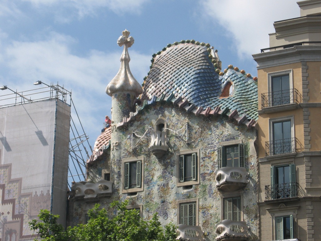 Gebäude von Antoni Gaudí 